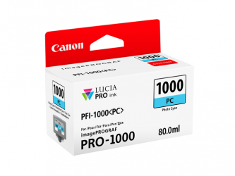 CANON Tintenpatrone PFI-1000 Photocyan 