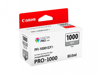 CANON Tintenpatrone PFI-1000 Grau 