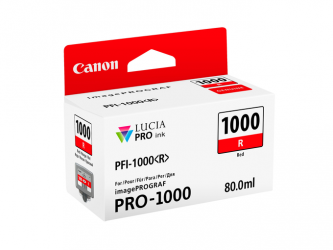 CANON Tintenpatrone PFI-1000 Rot 