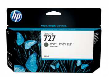 HP 727 Tinte matt schwarz 130ml - B3P22A 