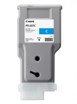 CANON Tintenpatrone PFI-207 Cyan 300ml 