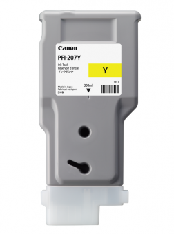CANON Tintenpatrone PFI-207 Gelb 300ml 