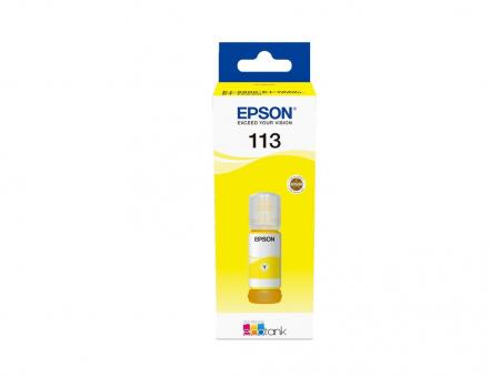 EPSON 113 EcoTank Pigment Yellow ink bottle 