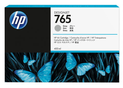 HP Tintenpatrone 765 400 ml grau 
