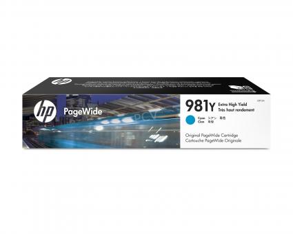 HP 981Y cyan PageWidePatrone - L0R13A 